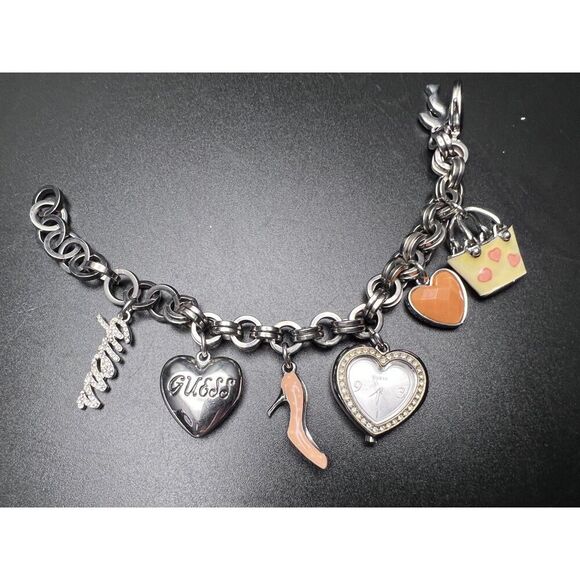 Guess Charm Bracelet with Watch - Picture 2 of 3